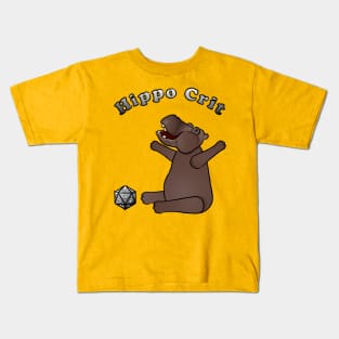 Hippo Crit Success Kids T-Shirt